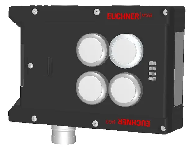 Produktfoto 1 von Euchner MGB-L2-ARA-AP1A1-S1-L-121353, Zuhaltemodul+4 Taster