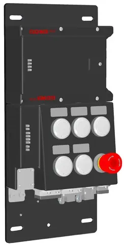 Produktfoto 1 von Euchner MGB-L2B-PNA-R-121836, Auswertemodul und Busmodul+6 Bedienelementen
