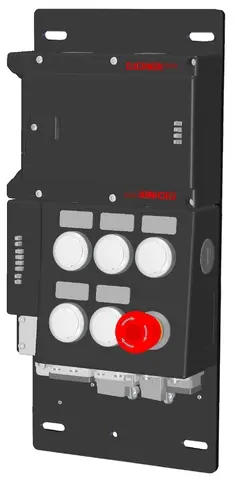 Produktfoto 1 von Euchner MGB-L2B-PNA-L-121838, Auswertemodul und Busmodul+6 Bedienelementen