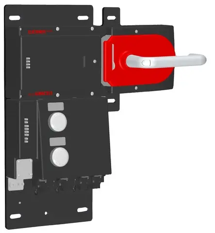 Produktfoto 1 von Euchner MGB-L1HB-PNA-R-121832, Zuhalteset + 2 Bedienelementen, Push-Pull Stecker