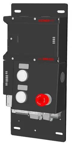 Produktfoto 1 von Euchner MGB-L2B-PNA-L-121844, Auswertemodul und Busmodul+3 Bedienelementen