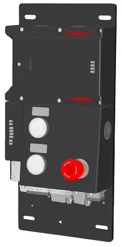 Produktfoto 1 von Euchner MGB-L1B-PNA-L-121855, Auswertemodul und Busmodul+3 Bedienelementen