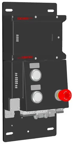Produktfoto 1 von Euchner MGB-L2B-PNA-R-121840, Auswertemodul und Busmodul+3 Bedienelementen
