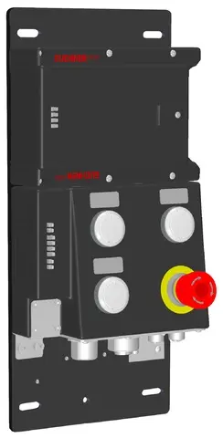 Produktfoto 1 von Euchner MGB-L1B-PNC-R-121865, Auswertemodul und Busmodul+4 Bedienelementen