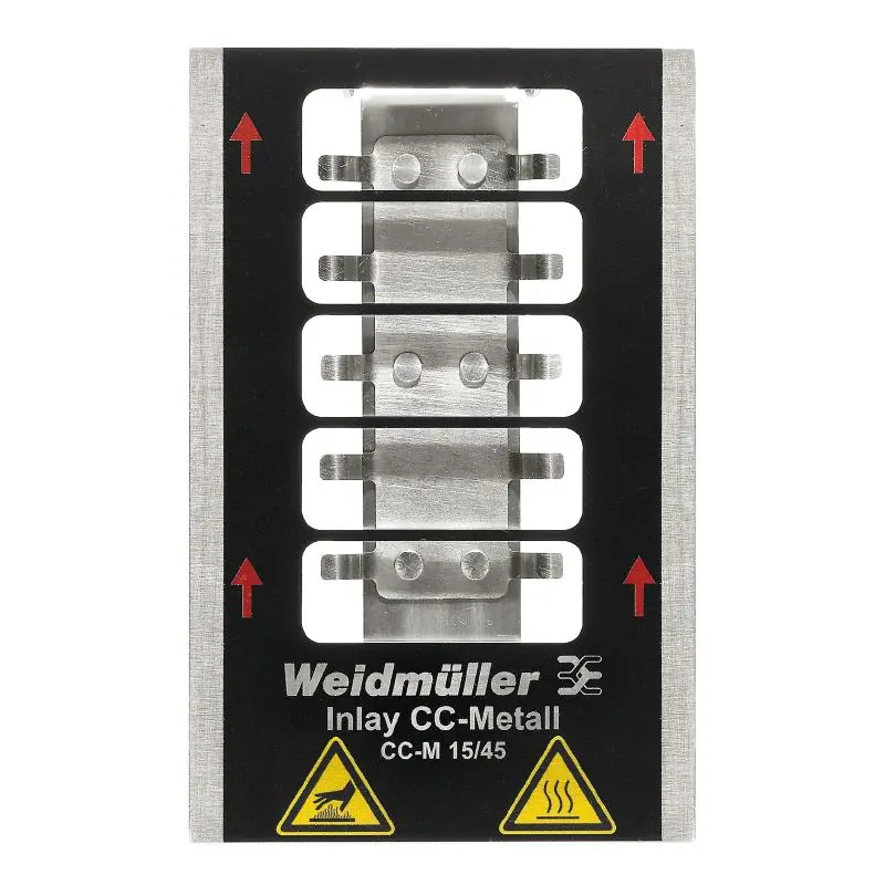 Produktfoto 1 von Weidmüller INLAY CC-M 15/45, MetalliCard für PrintJet, P/n: 1341090000