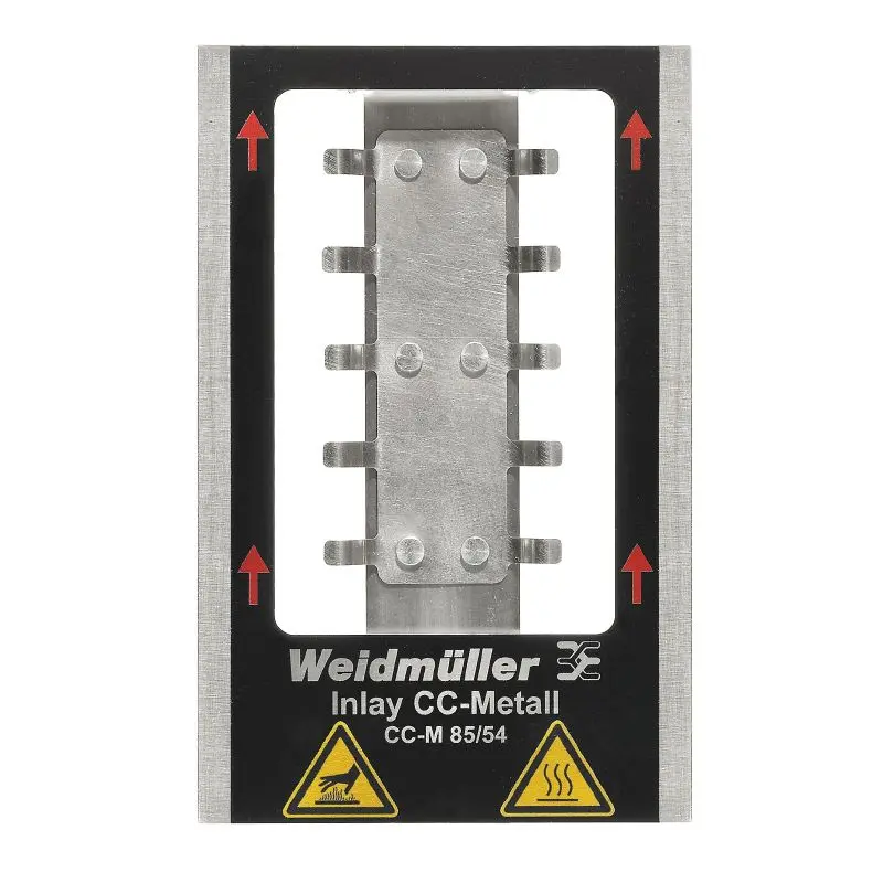 Produktfoto 1 von Weidmüller INLAY CC-M 85/54, MetalliCard für PrintJet, P/n: 1341030000
