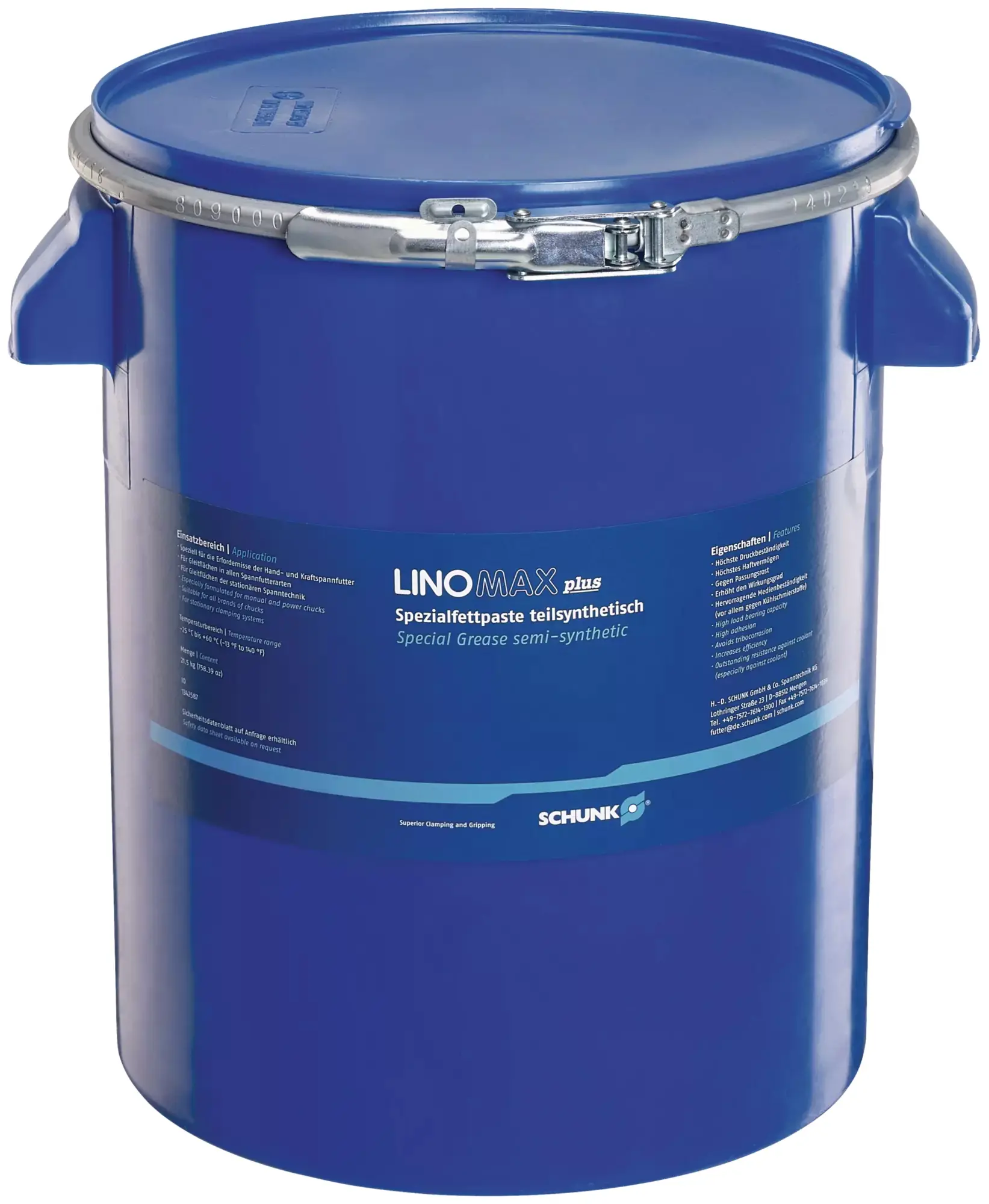 Produktfoto 1 von SCHUNK LINOMAX plus Eimer, Zubehör Drehfutter Standard, LINOMAX