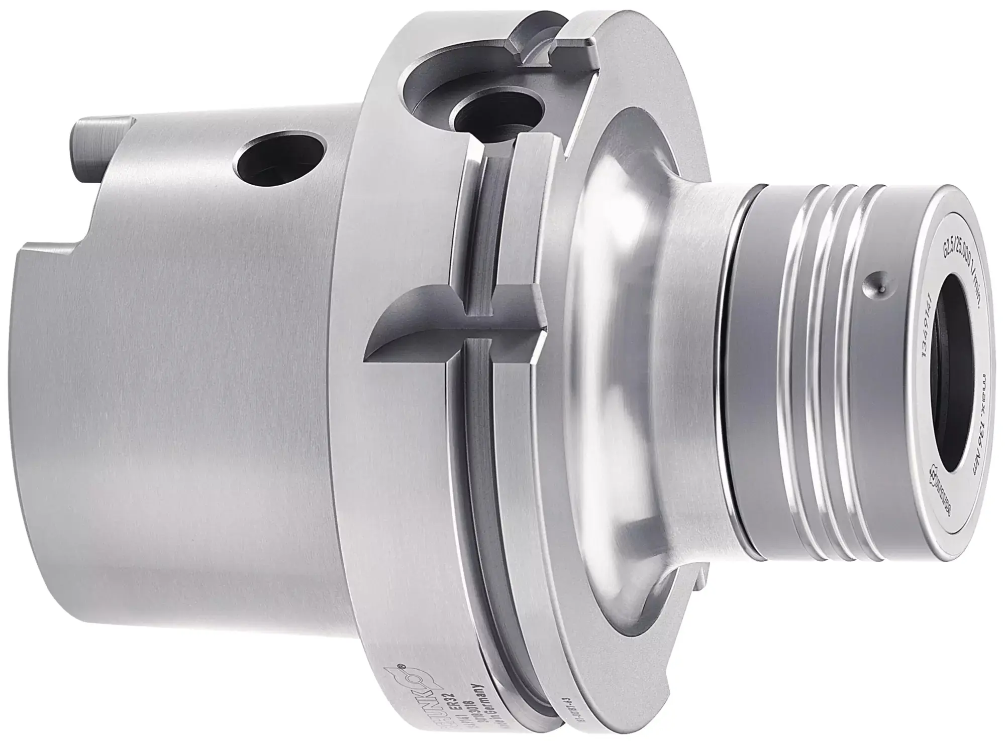 Produktfoto 1 von SCHUNK ER 25 P HSK-A 100x75, ER Präzisions-Spannzangenfutter