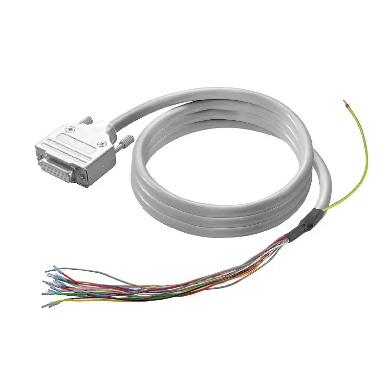 Produktfoto 1 von WEIDMÜLLER PAC-HD15F-F-V0-3M, Vorkonfektionierte Kabel f. allgemeine Anwendungen