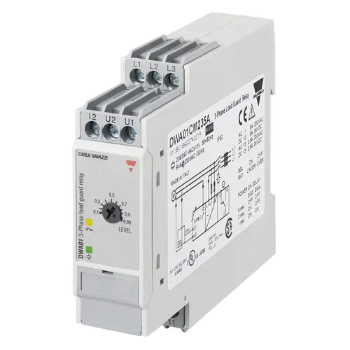 Produktfoto 1 von Carlo Gavazzi DWA01CM235A, 240VAC 1-PH 3-PH COSPHI RLY