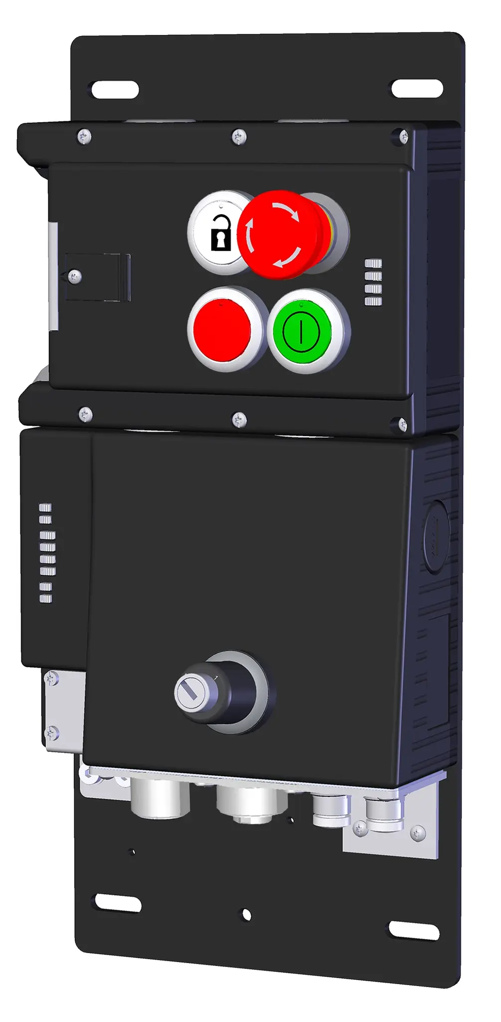 Produktfoto 1 von Euchner MGB-L1B-PNA-L-136430, Auswertemodul und Busmodul+5 Bedienelementen