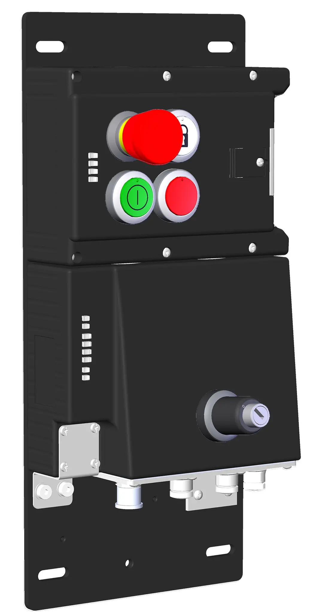 Produktfoto 1 von Euchner MGB-L1B-EIA-R-136466, Zuhaltemodul+3 Tastern