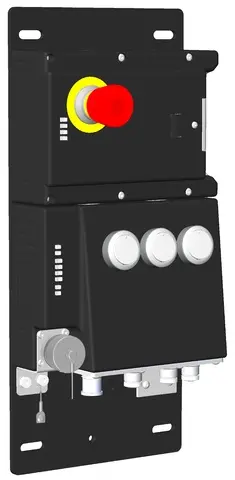 Produktfoto 1 von Euchner MGB-L2B-EIA-R-136508, Zuhaltemodul+3 Tastern, Not-Halt