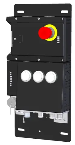 Produktfoto 1 von Euchner MGB-L2B-EIA-L-136522, Zuhaltemodul+3 Tastern, Not-Halt