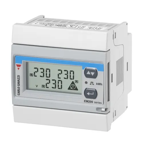 Produktfoto 1 von Carlo Gavazzi EM21072DAV53HOSPFAP, ANHANG D KOMPAKTER 3-PH-ENERGIANALYSATOR