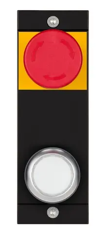 Produktfoto 1 von Euchner MSM-1-K-CA-C0P-B3-137734, Submodul (Not-Halt, 1 Drucktaster beleuchtet)
