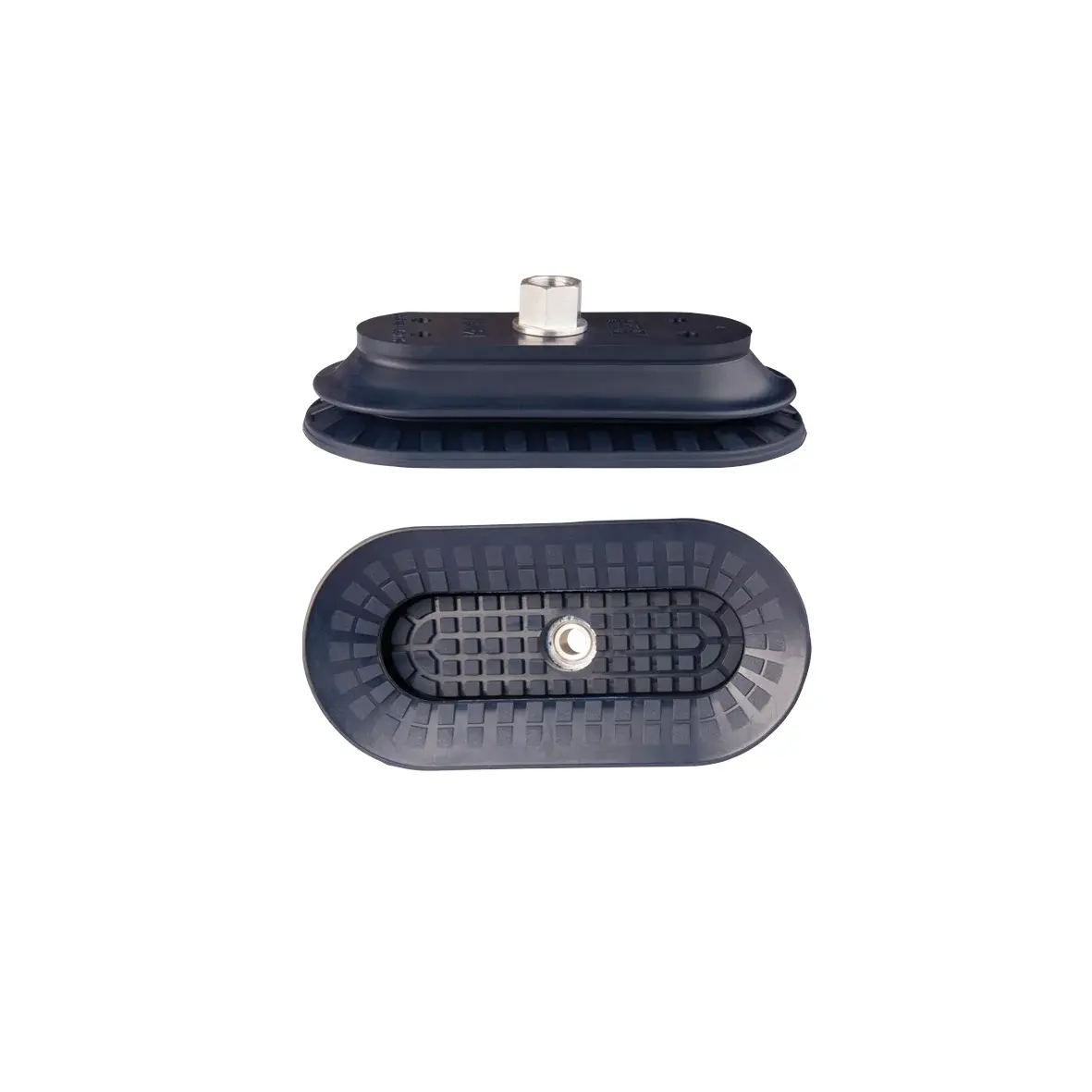 Produktfoto 1 von FIPA 138.145x70.042.1, Oval-Balgensauger 145x70mm (1,5 Balgen) NBR blau