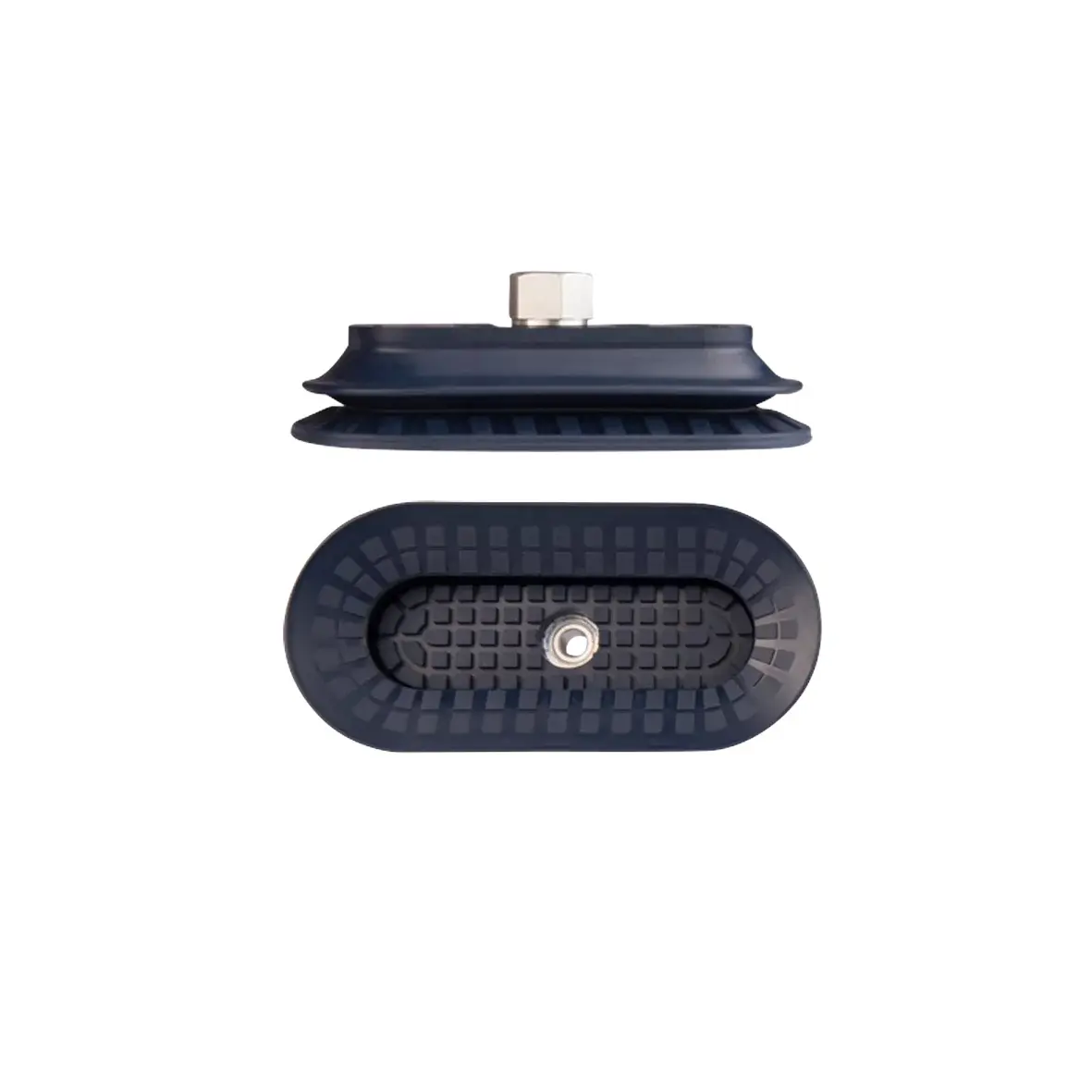 Produktfoto 1 von FIPA 138.145x70.043.1, Oval-Balgensauger 145x70mm (1,5 Balgen) NBR blau