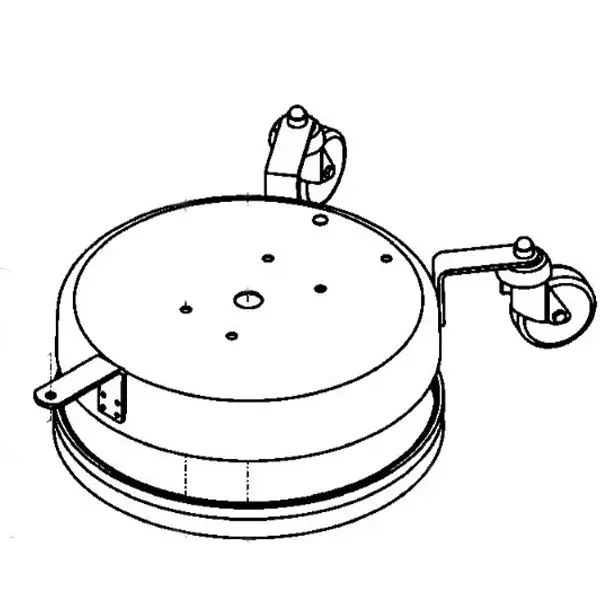 Produktfoto 1 von Kränzle Gehäuse für RoundCleaner UFO 350 Edelstahl