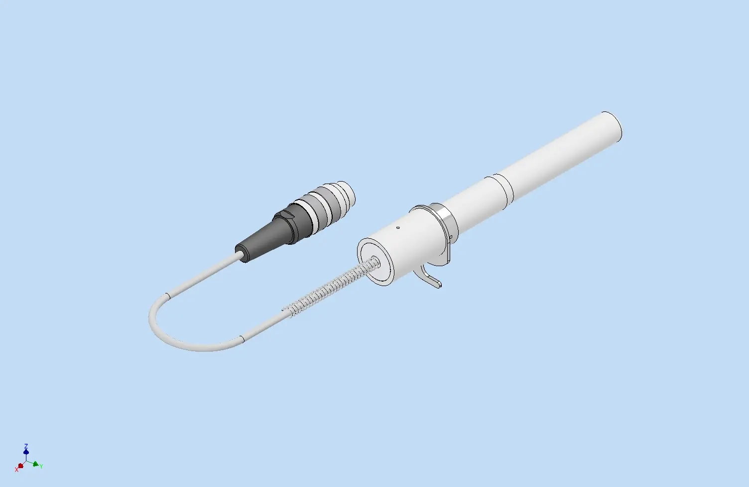 Produktfoto 1 von Senotec 130 104 Füllstandsensor Füllstandssonde R3E-8/16L12 Sl=160mm