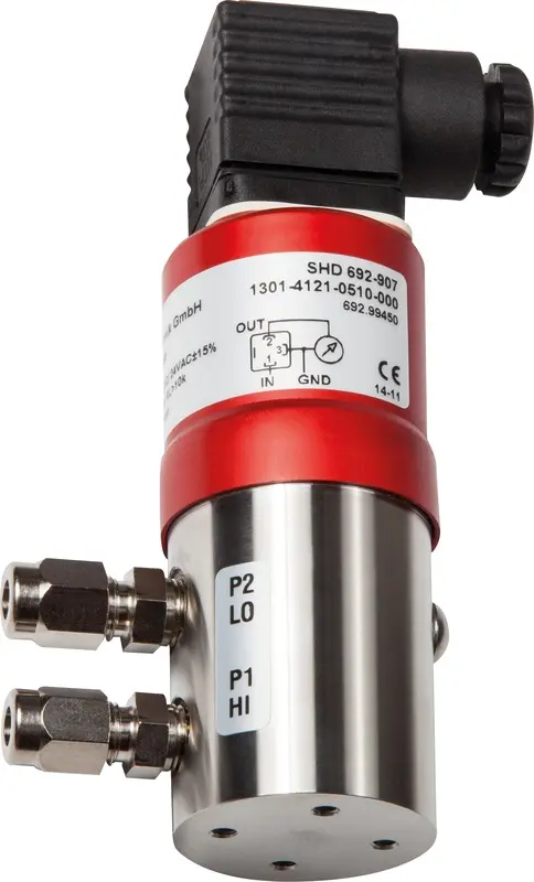 Produktfoto 1 von S+S REGELTECHNIK 1301-4121-0500-000 SHD 692-U-900 Differenzdruckmessumformer