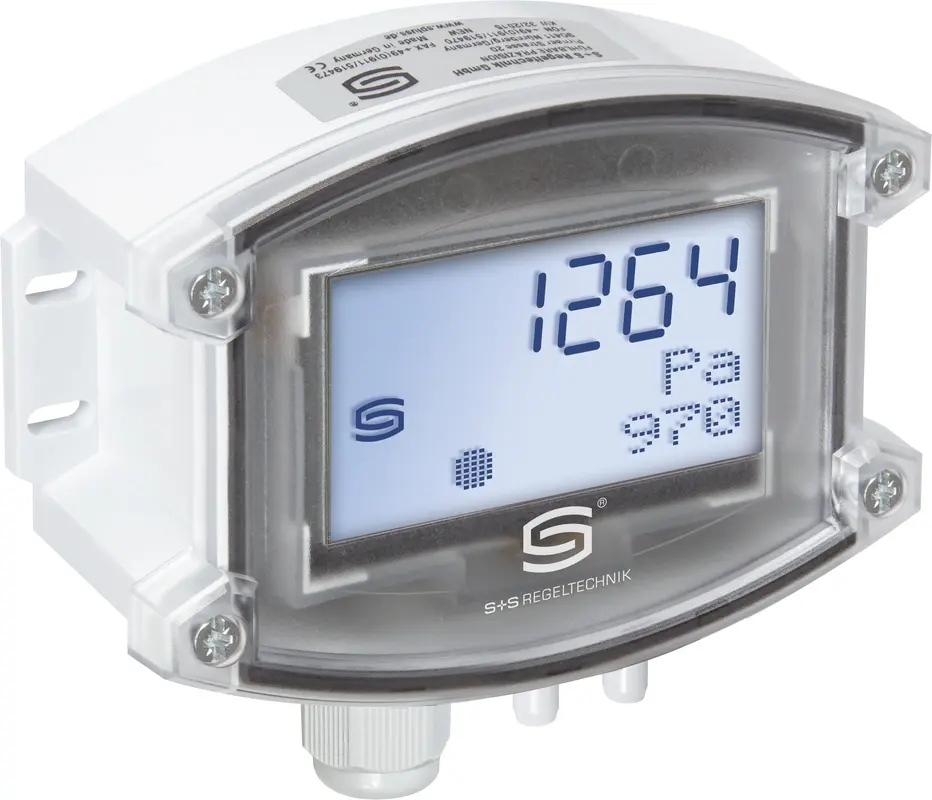 Produktfoto 1 von S+S REGELTECHNIK 1302-7111-4011-200 7111-UW LCD Druck