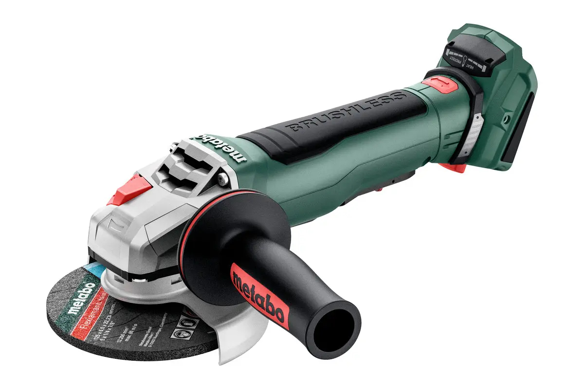 Metabo 613059850, Akku-Winkelschleifer WPB 18 LT BL 11-125 Quick im Karton