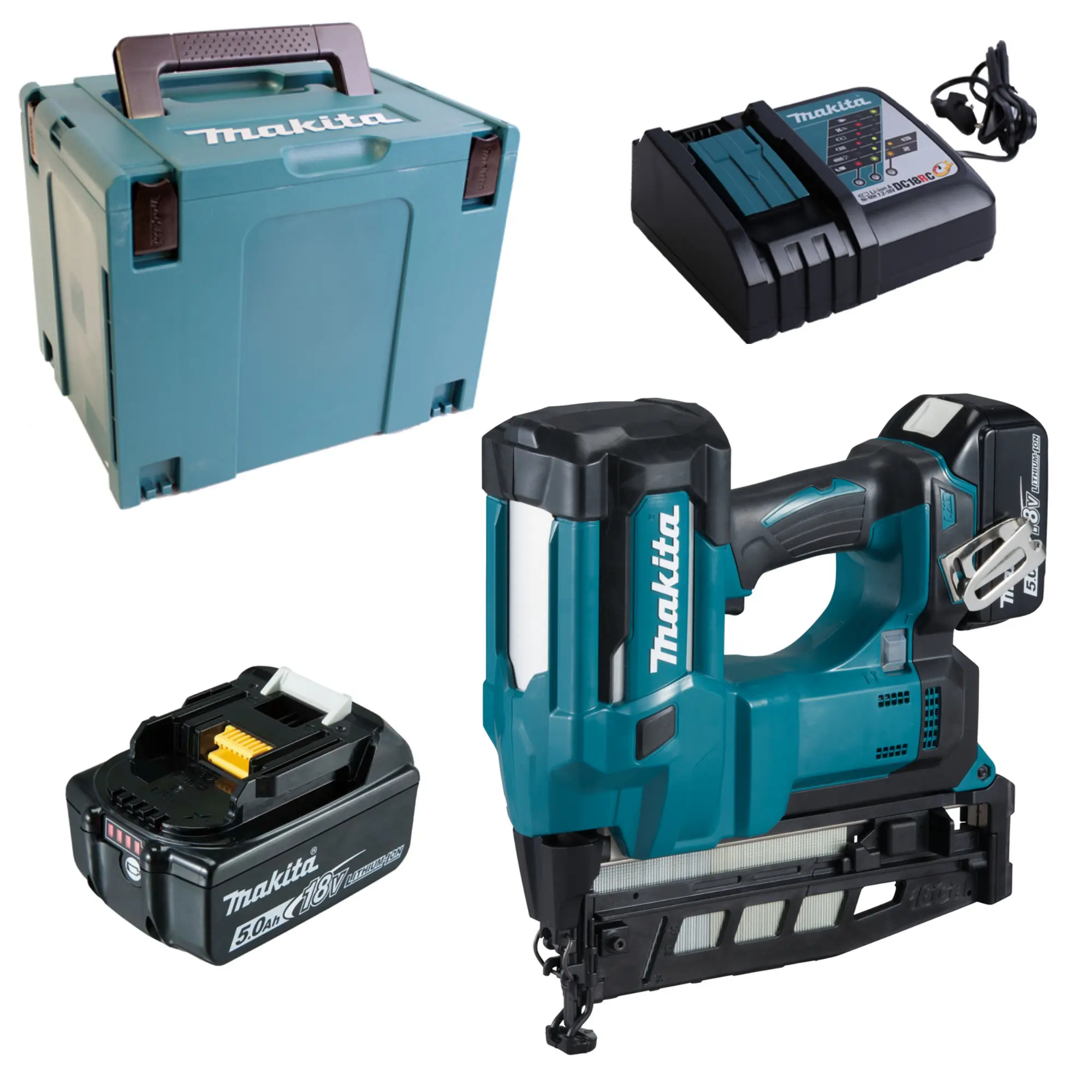 Produktfoto 1 von Makita DBN600RTJ, Akku-Nagler