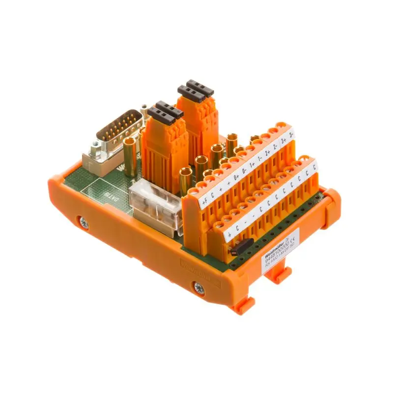 Produktfoto 1 von WEIDMÜLLER RS 4AIO I-M-DP SD Z, Schnittstelle, RS, 2-Draht, Zugfederanschluss