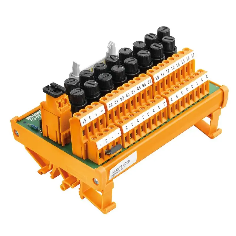 Produktfoto 1 von WEIDMÜLLER RS 16IO 2W F-L H Z, Schnittstelle, RS, Sicherung, LED, 2-Draht