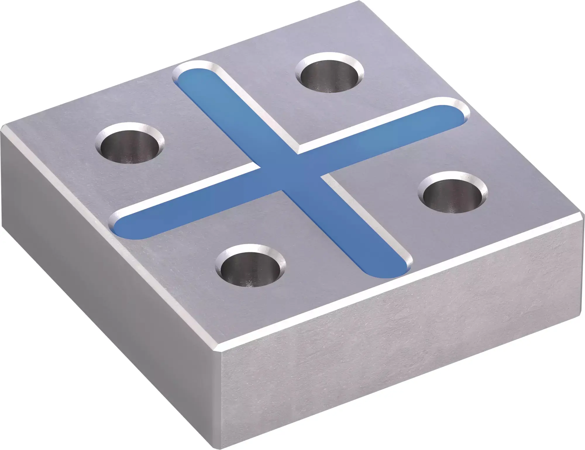 Produktfoto 1 von SCHUNK PEB 50-34-4, Zubehör Magnetspanntechnik Standard, Polblock