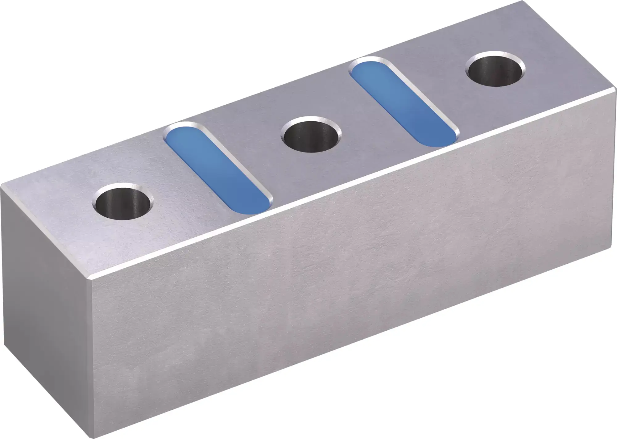 Produktfoto 1 von SCHUNK PEB 50-57-3, Zubehör Magnetspanntechnik Standard, Polblock