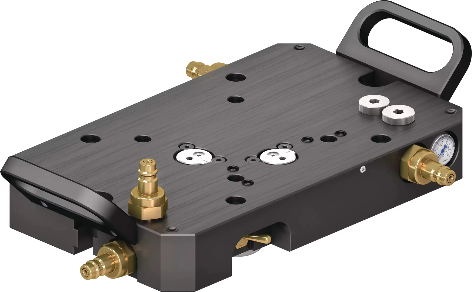 Produktfoto 1 von SCHUNK ABP-h plus 100/160-1, Zubehör Kraftspannblöcke, Basisplatte