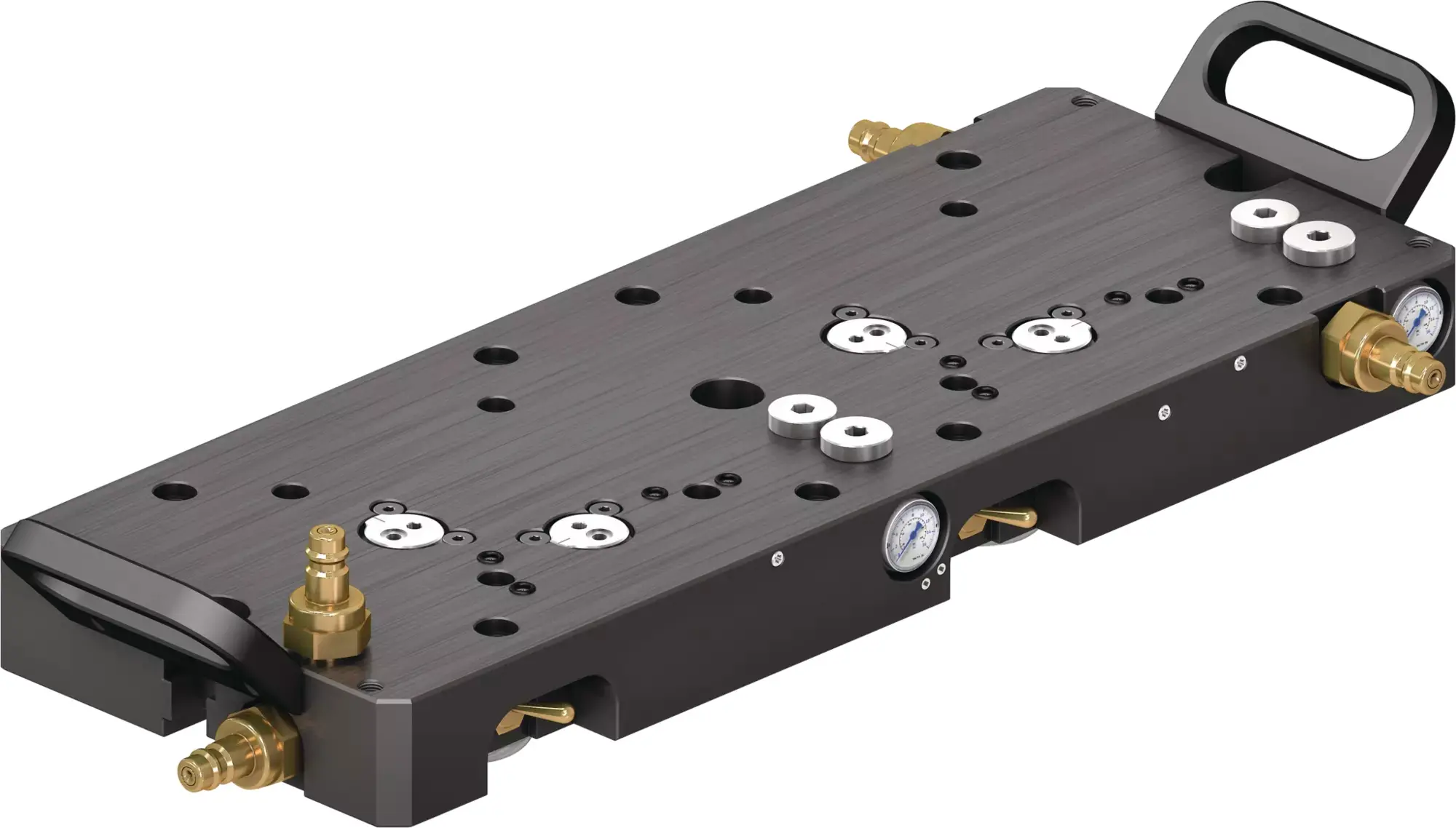 Produktfoto 1 von SCHUNK ABP-h plus 100/160-2, Zubehör Kraftspannblöcke, Basisplatte