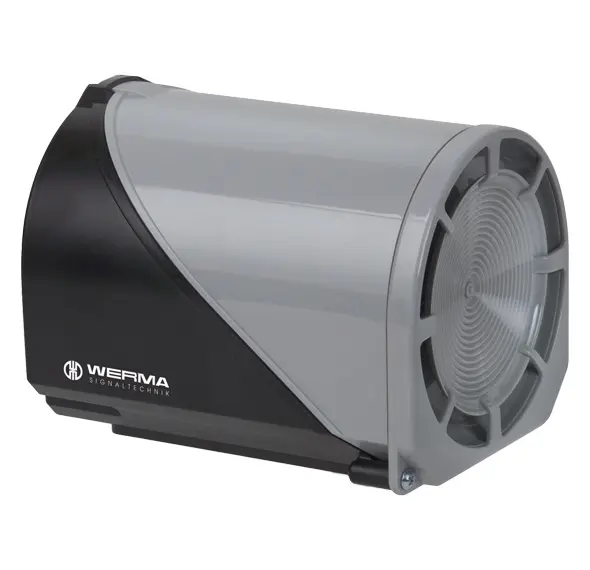 Produktfoto 1 von Werma 144.000.67, Mehrtonsirene BWM 32 T&ouml;ne 115VAC BK/GY