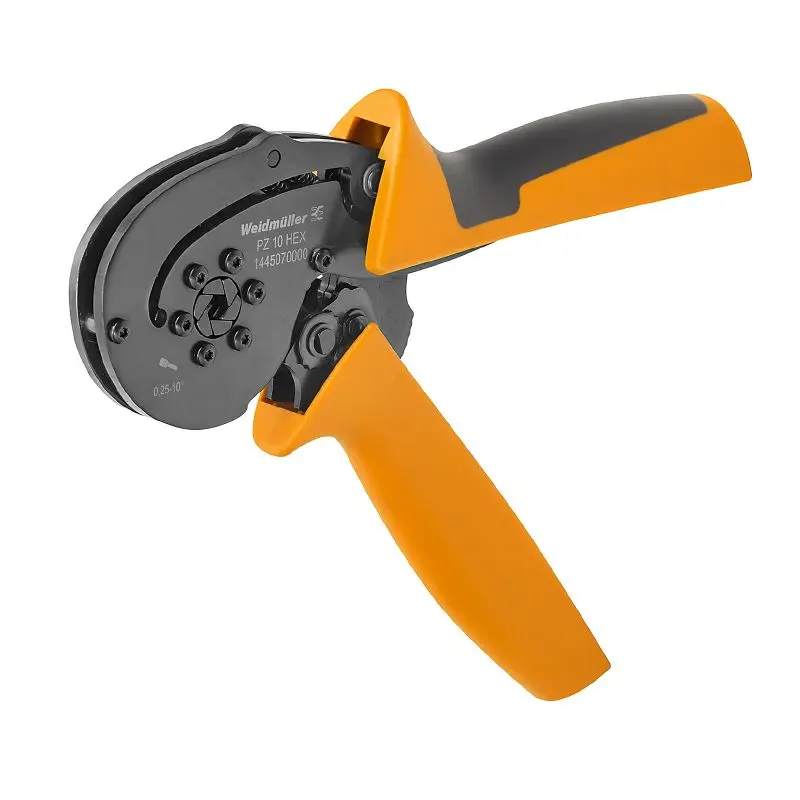 Produktfoto 1 von WEIDMÜLLER PZ 10 HEX, Crimpwerkzeug für Aderendhülsen, P/n: 1445070000