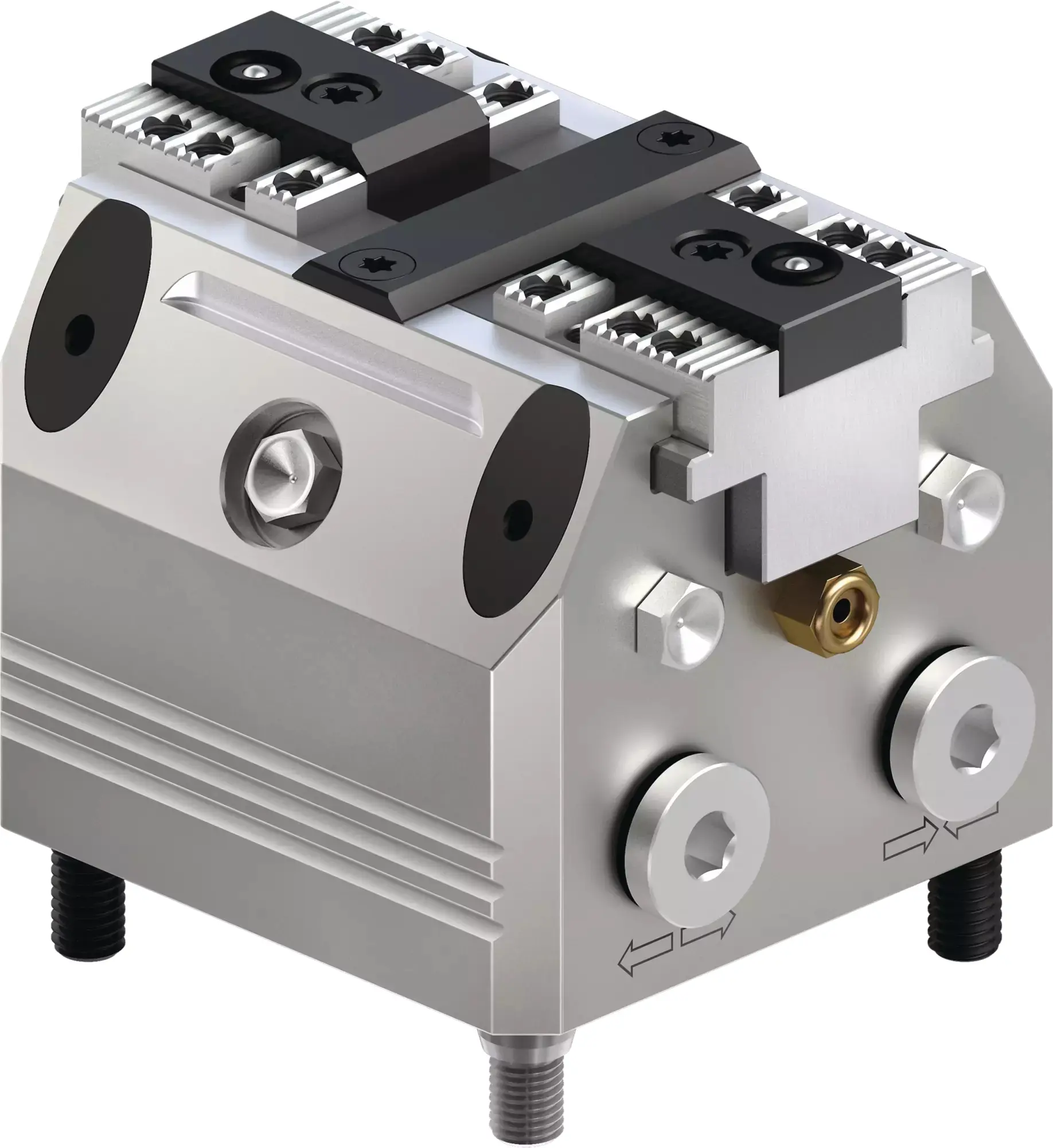 Produktfoto 1 von SCHUNK KSH3-LH 64-PM, Hydraulische 2-Backen-Kraftspannblöcke