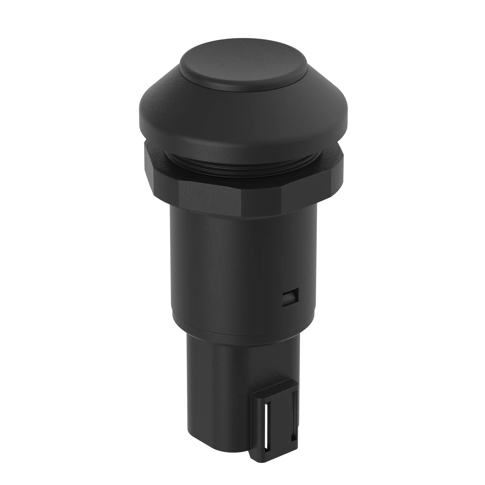 Produktfoto 1 von Elobau 145050AE60, M30-Taste schwarz, Deutsch Stecker