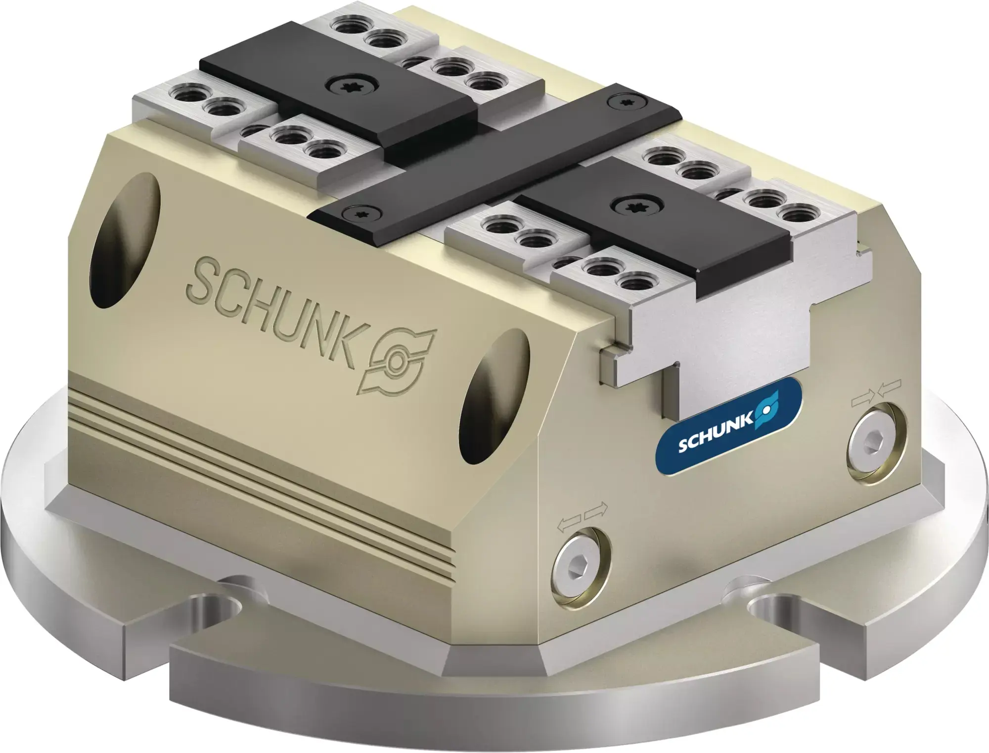 Produktfoto 1 von SCHUNK PGS3-LH 140, Pneumatische 2-Backen-Kraftspannblöcke
