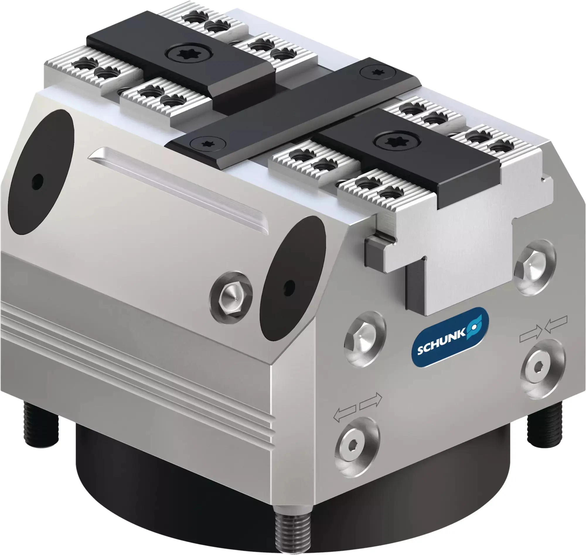 Produktfoto 1 von SCHUNK KSF3-LH 100, Federgespannte 2-Backen-Kraftspannblöcke