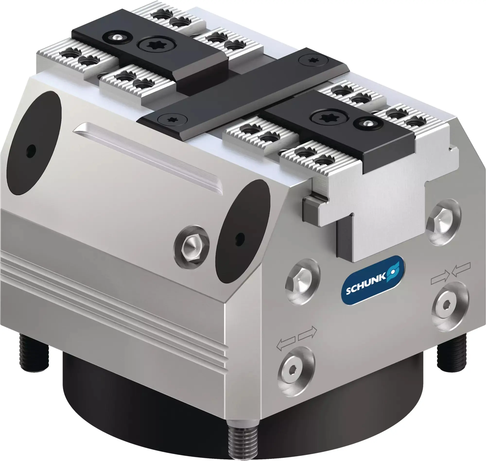 Produktfoto 1 von SCHUNK KSF3-LH 100-Z-PM, Federgespannte 2-Backen-Kraftspannblöcke
