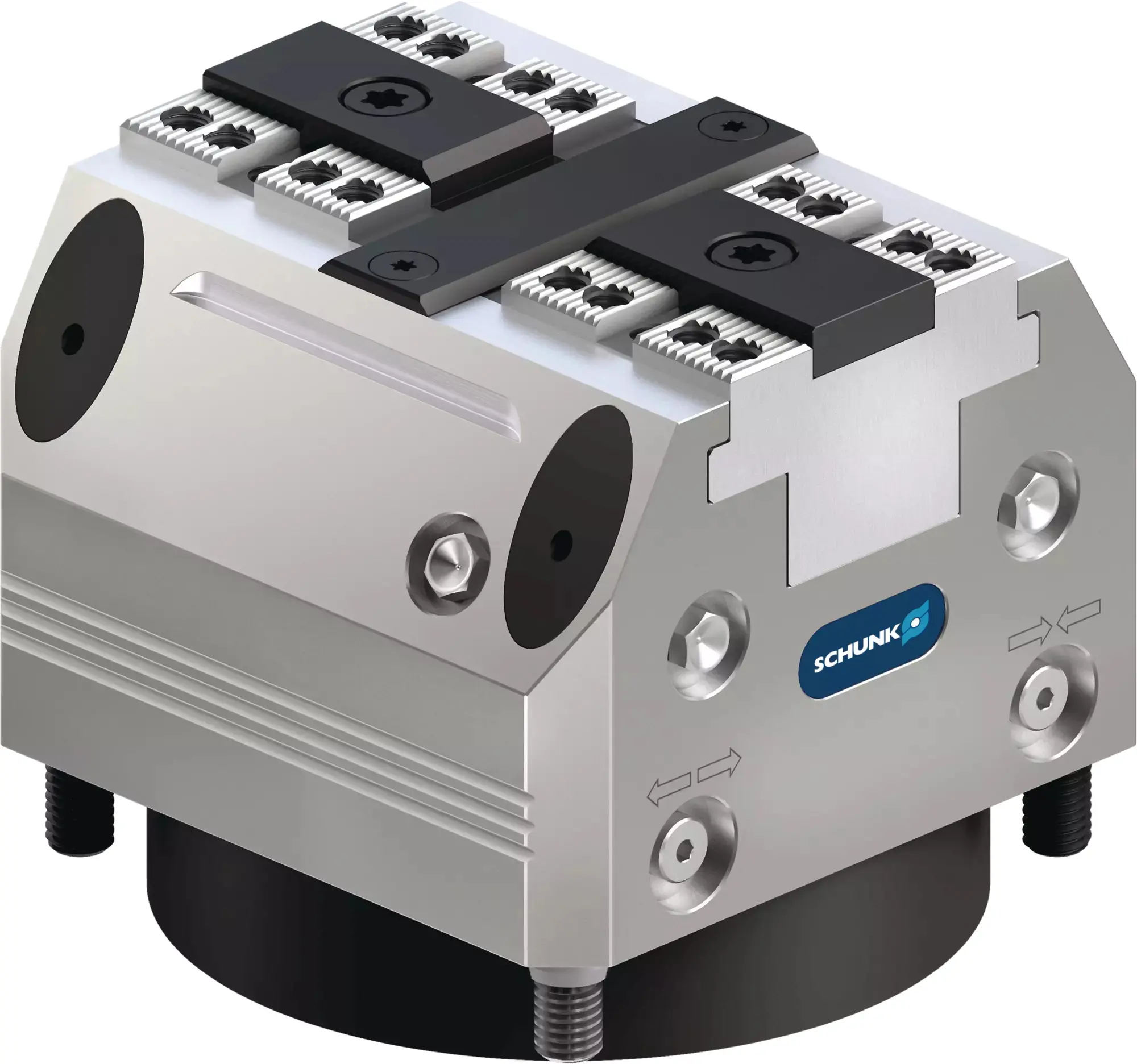 Produktfoto 1 von SCHUNK KSF3-F 100, Federgespannte 2-Backen-Kraftspannblöcke