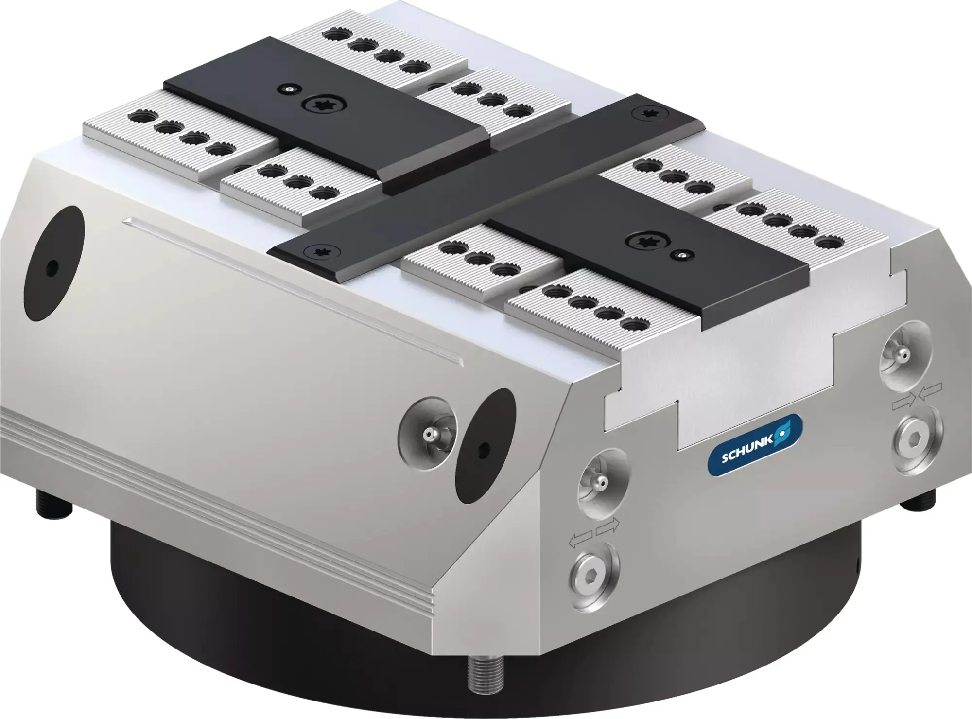Produktfoto 1 von SCHUNK KSF3 250-Z-PM, Federgespannte 2-Backen-Kraftspannblöcke