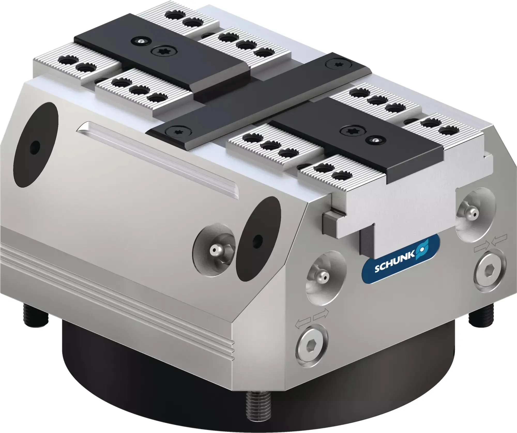Produktfoto 1 von SCHUNK KSF3-LH 160-Z-PM, Federgespannte 2-Backen-Kraftspannblöcke