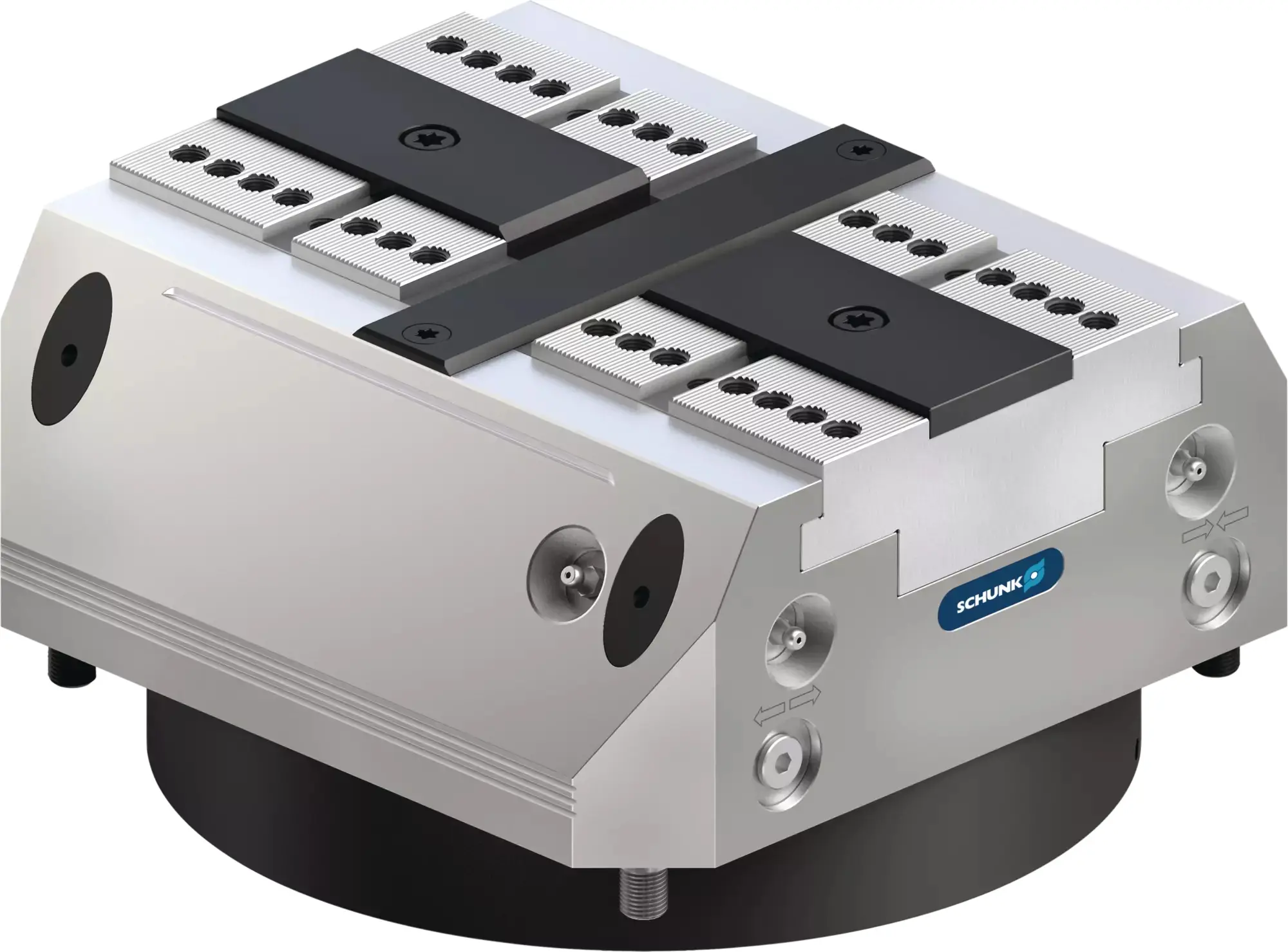 Produktfoto 1 von SCHUNK KSF3-F 250, Federgespannte 2-Backen-Kraftspannblöcke