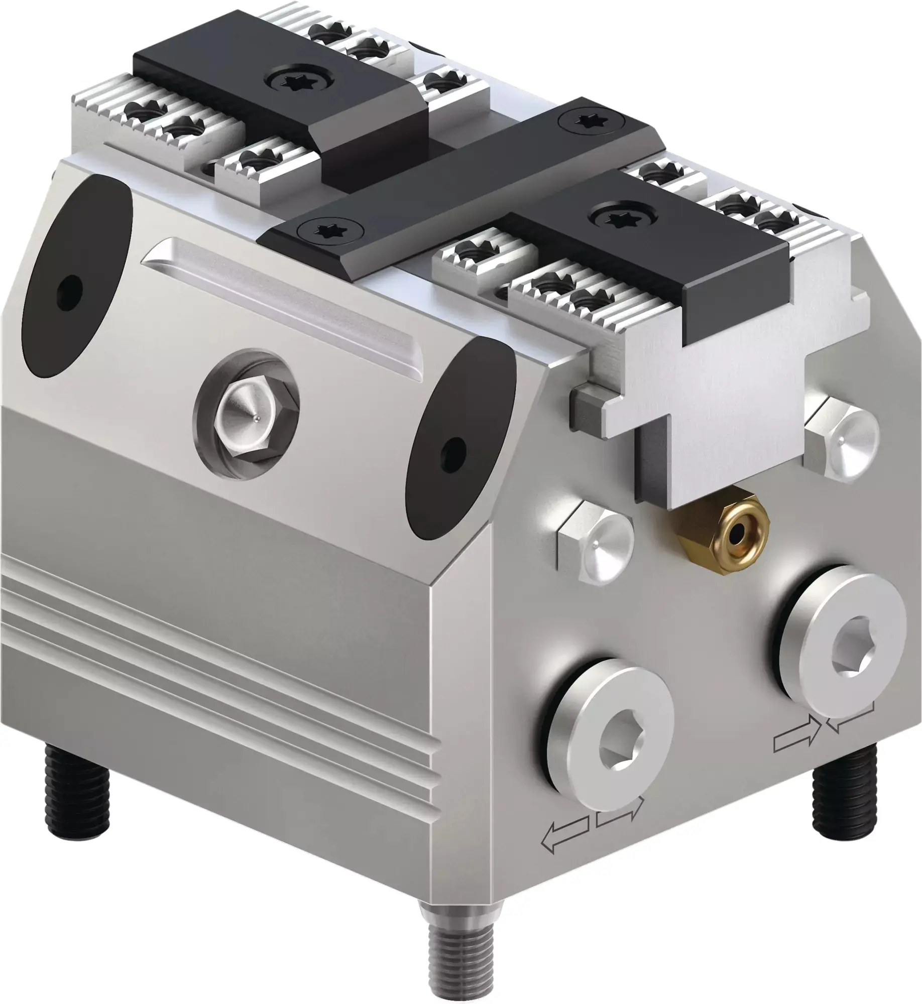 Produktfoto 1 von SCHUNK KSH3-LH 64, Hydraulische 2-Backen-Kraftspannblöcke