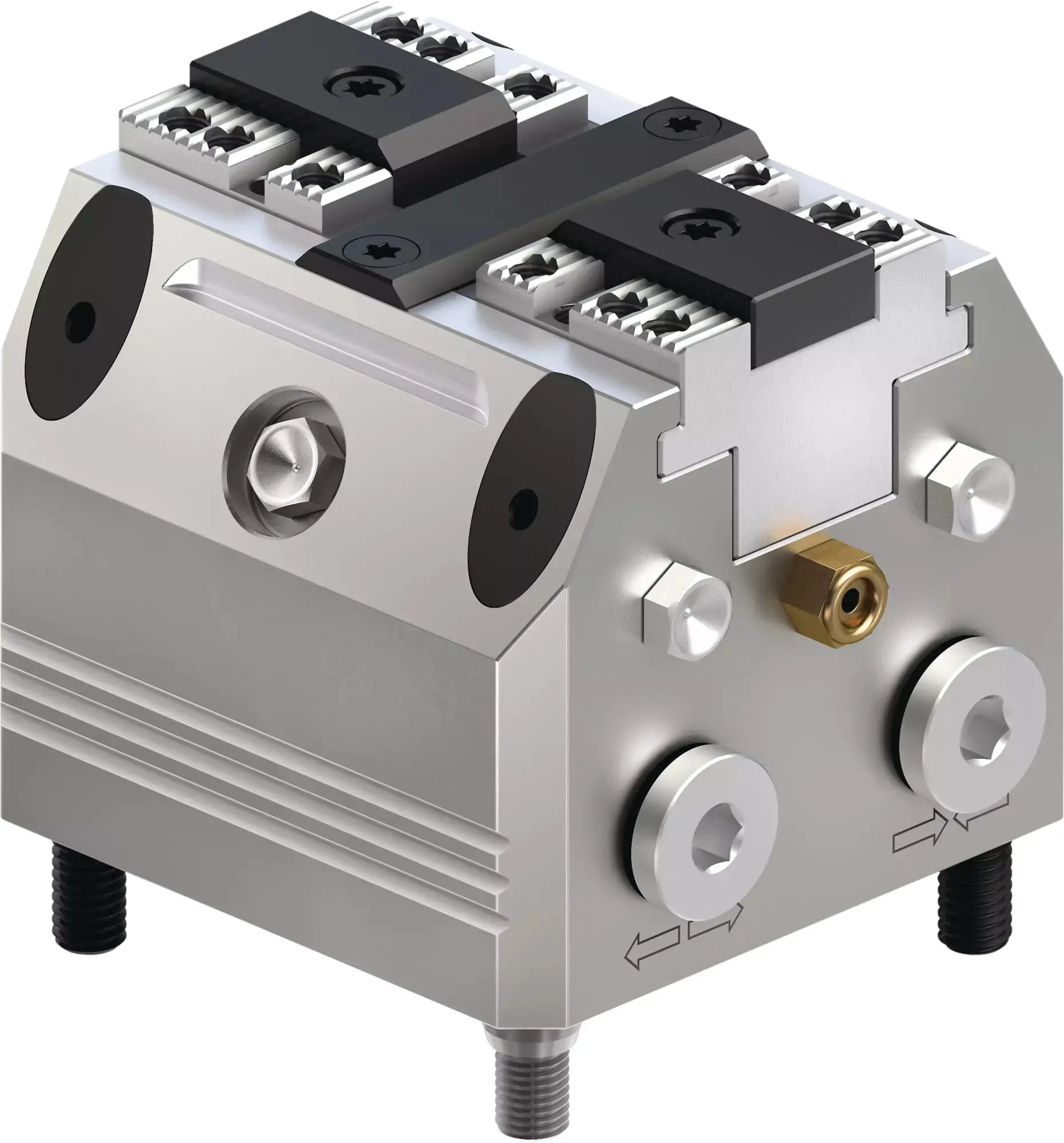 Produktfoto 1 von SCHUNK KSH3-F 64, Hydraulische 2-Backen-Kraftspannblöcke
