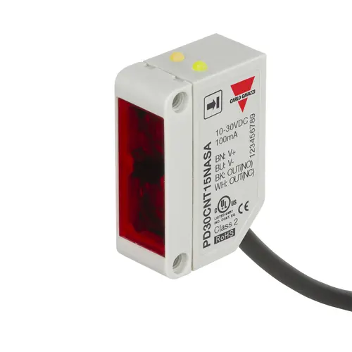 Produktfoto 1 von Carlo Gavazzi PD30CNT15NASA, PHOTO TR 15M NPN NO+NC CAB