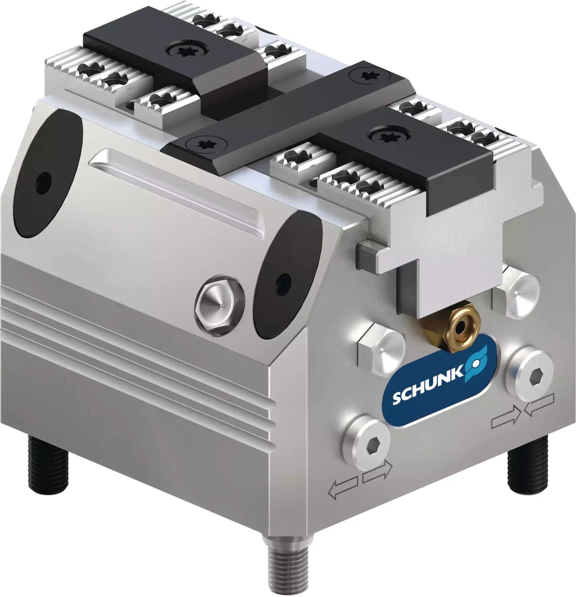 Produktfoto 1 von SCHUNK KSP3-LH 64-Z, Pneumatische 2-Backen-Kraftspannblöcke
