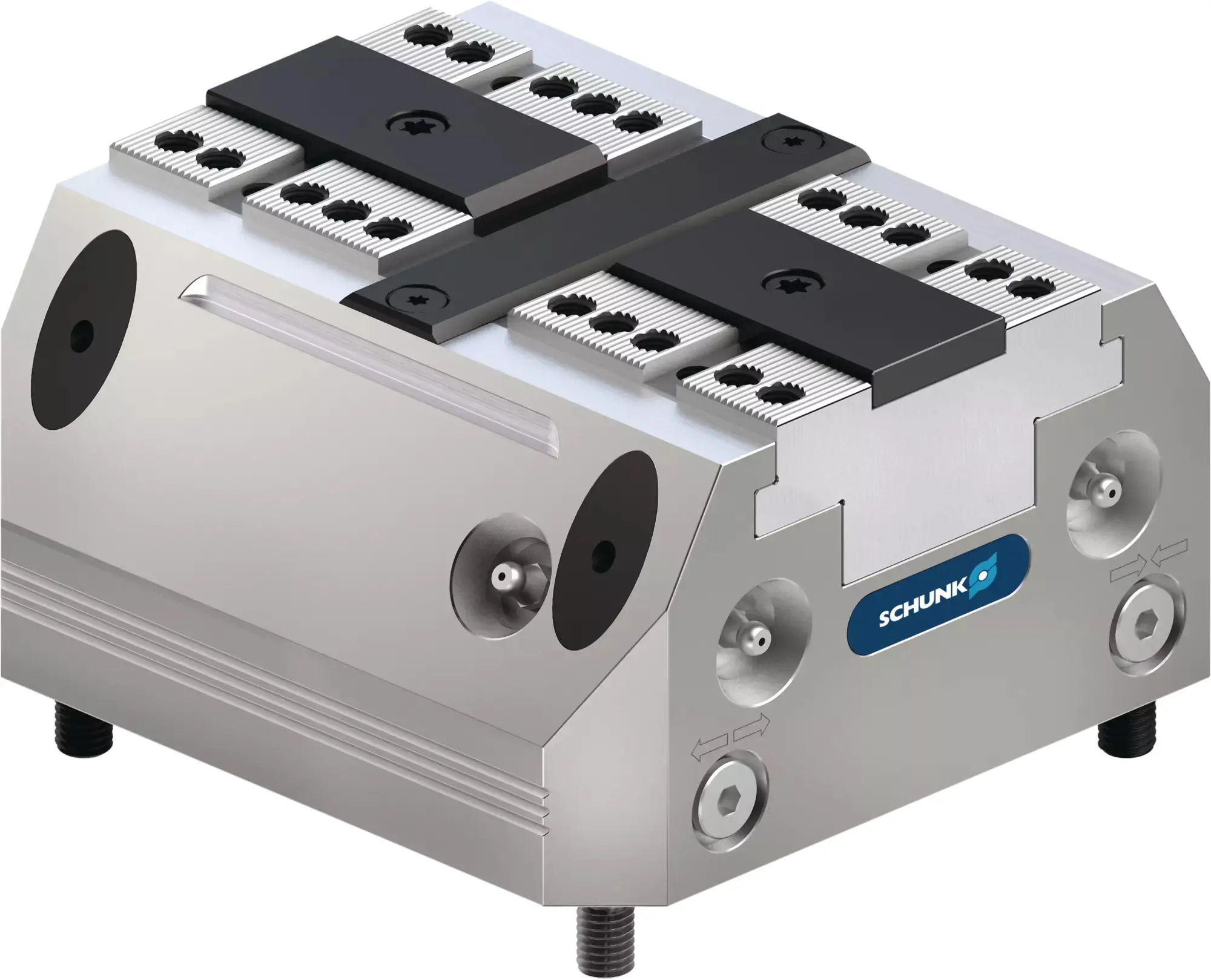 Produktfoto 1 von SCHUNK KSP3-F 160, Pneumatische 2-Backen-Kraftspannblöcke
